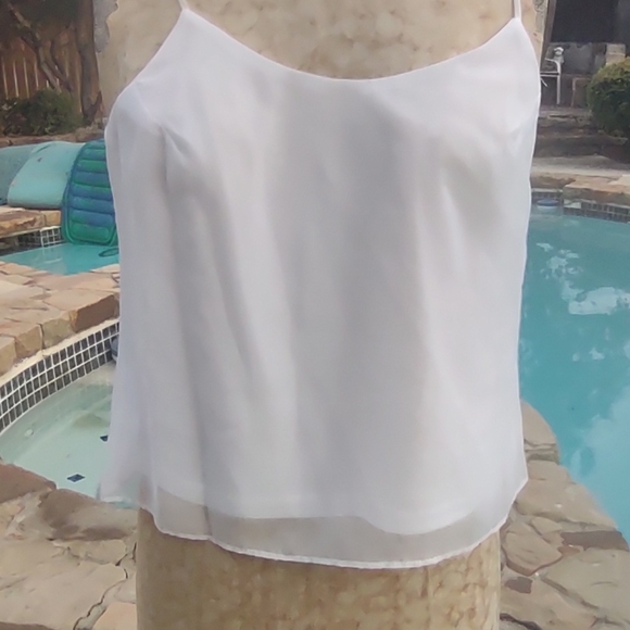 Vintage white summer top medium - Picture 4 of 14